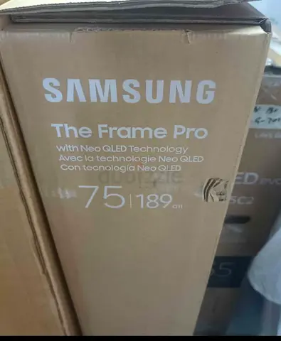 Samsung 75 inch The Frame Pro 75-inch Neo QLED 4K Smart TV QN75LS03FWFXZA model 2025 IMAGE 1
Samsung