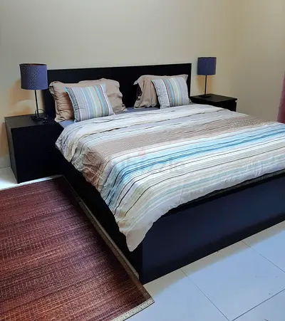 IKEA Bed set with storage High quality mattress 7pcs like new.