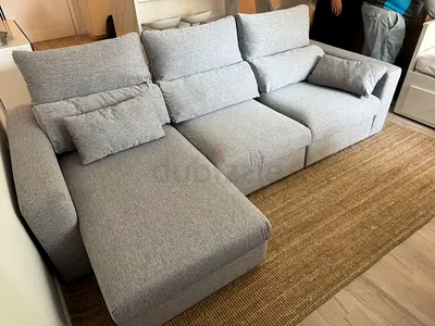 Like A New Condition High Quality ikea eskilstuna L shape sofa under storage