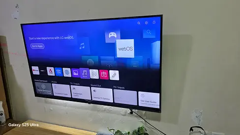 LG 55 Inch 4K UHD Smart TV with Box  Remote