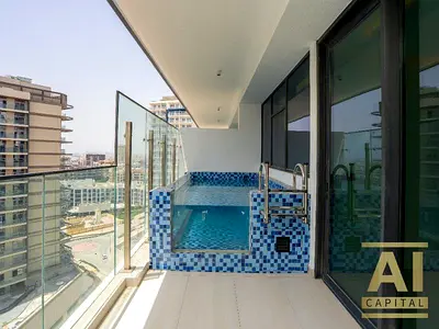 1 Bed | Fitted Kitchen | Pool at the Balcony