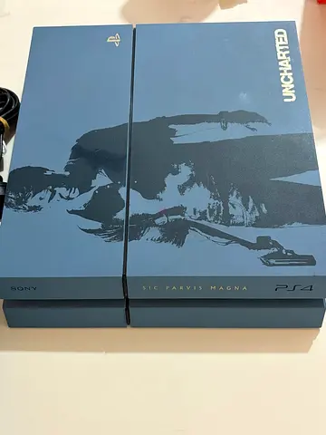 Sony PS4 Slim Uncharted Limited Edition Console (Good Condition)
