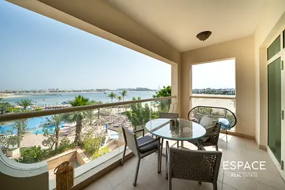 Unfurnished | Sea Views | 2 bed + maid