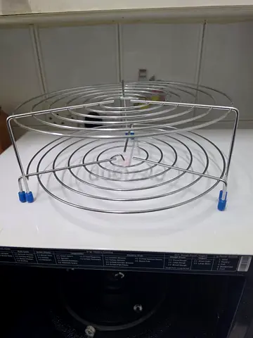 Stainless Steel Microwave Steaming/Grill Rack - Two Tier ( 10 Years Warranty)