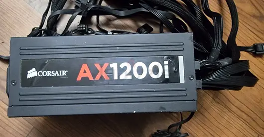 Corsair AX1200i, 1200W 80+ Platinum Certified Fully Modular Power Supply PSU