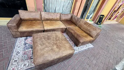Marina home leather Sofa