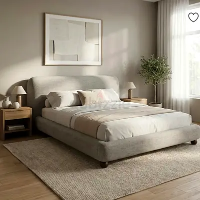 Queen size bed with mattress