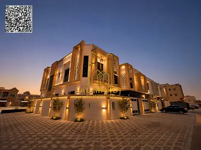 Corner Villa for Sale in Al Mowaihat Ajman | 5 Bedrooms with Super Deluxe Finishing