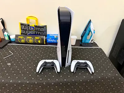 PlayStation 5 disk edition with 2 controllers