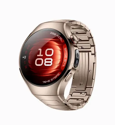 Huawei Watch 5 Smartwatch With 42mm Sand Gold Strap