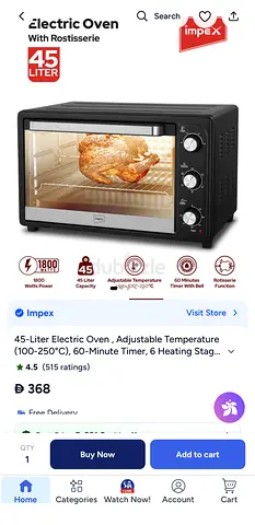 Impex Electric Oven