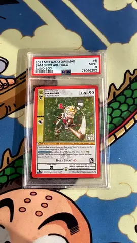 PSA Graded 2021 Metazoo Sam Sinclair Holo #5 (Mint 9) - Blind Box Promo