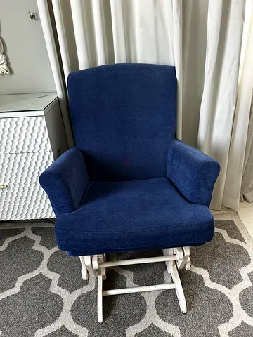 Upholstered Rocking Chair/ Nursery Glider