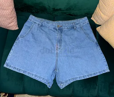 Blue Denim Shorts