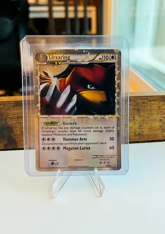 Rare Pokémon Ursaring Holo Card
