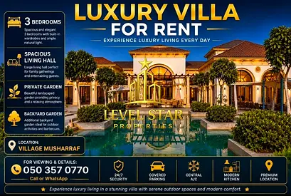 3 BEDROOMS . HALL . DINING ROOM . GARDEN