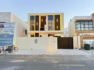 🏡✨ للبيع فيلا مميزة في منطقة الزاهية – عجمان ✨🏡 📍 موقع ممتاز خلف المحلات وقريب من جميع الخدمات والمرافق الحيوية  فرصة رائعة لامتلاك فيلا بتصميم عصر