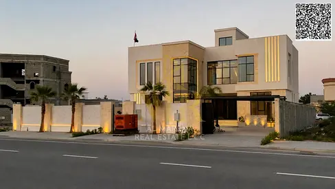 فيلا طابقين وروف ومسبح و موقع قريب من الخدمات والمرافق العامه بسعر شامل جميع الرسوم