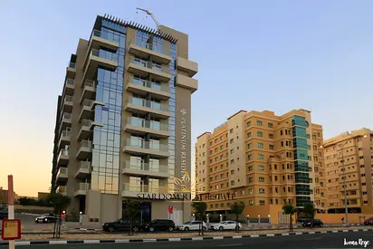 غرفة نوم واحدة غير مفروشة | بلاتينيوم ريزيدنس 1 | شرفة وإطلالة على المدينة