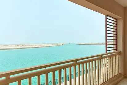1 Bedroom Apartment for Rent in Mina - Lagoon View - Unfurnished