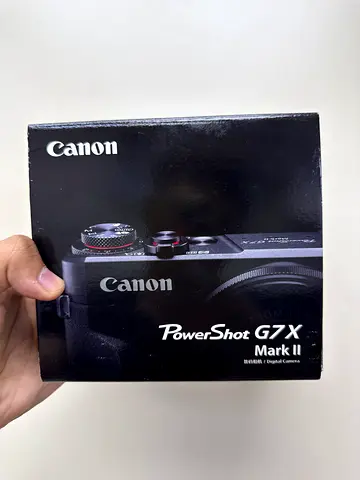 Canon G7x mark II black