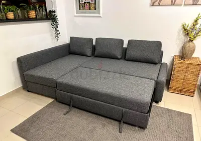 Ikea sofa bed with storage like new