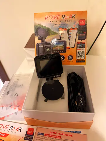 Rove R2-4K Dash Cam Built in WiFi GPS Car Dashboard Camera Recorder !Brand New!