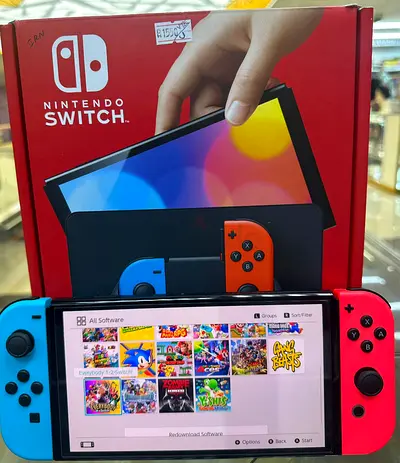 Switch oled nion jailbreak with 28 games