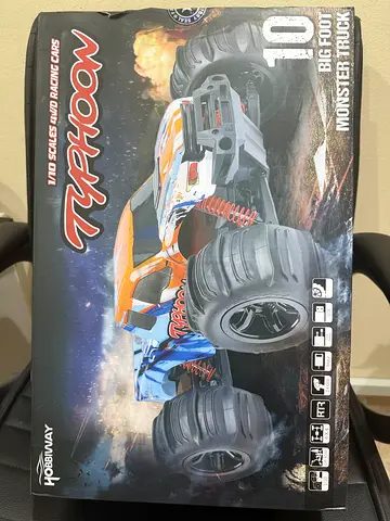 Hobbyway Typhoon 1/10 4WD Monster RC Truck (Boxed) - Good Condition