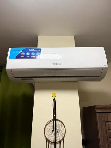 Used 6months super general 1ton split air conditioner - indoor and outdoor. good working condition
