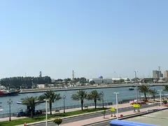 One bedroom apartment with living room at a special price in Al Jubail featuring a balcony with rela