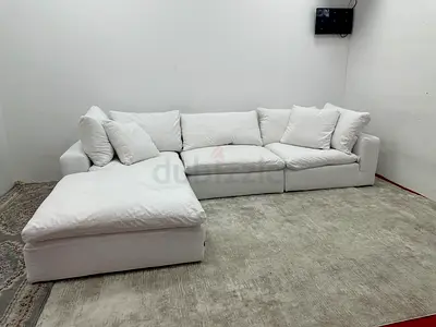 Amazing condition marina home Luscious sofa with footstool