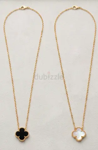 Stainless steel Van cleef design 2 necklace bundle
