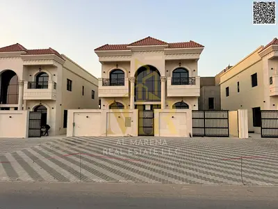 فيلا فاخرة للبيع في الحليو عجمان تصميم عصري ومساحات مثالية للعائلات بسعر شامل رسوم التسجيل