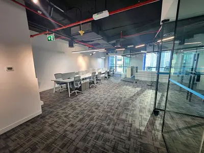 Corner Office | Close to Metro | Partially Furnished