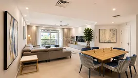 Burj View 2 Bed + Study | Furnished