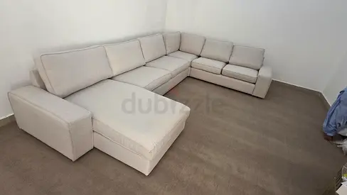 Ikea kivik U Shape Sofa Beige Excellent Condition