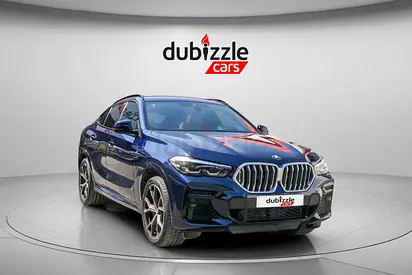 AED 3343/month | 2022 BMW X6  | GCC Specs | Ref#454502