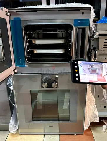Gaggenau latest model series 400 electric oven and microwave set built-in 60cm integrated