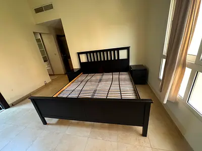 Bedroom Furniture Set in Good Condition – Bed Frame, Bedside Table  Cabinet