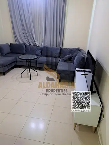 🏠 شقة مفروشة غرفة وصالة للإيجار الشهري – سيتي تاور، عجمان