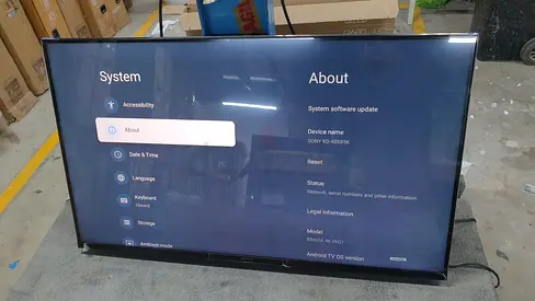Sony 43 Inch Tv - 43X85K | 4K Smart TV | Free Delivery + Warranty