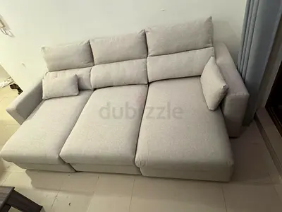 Ikea eskilstuna L shape sofa bed with storage space