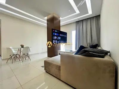 شقة مفروشة بغرفتي نوم | بلس سمارت ريزيدنس | شرفة وإطلالات على المدينة