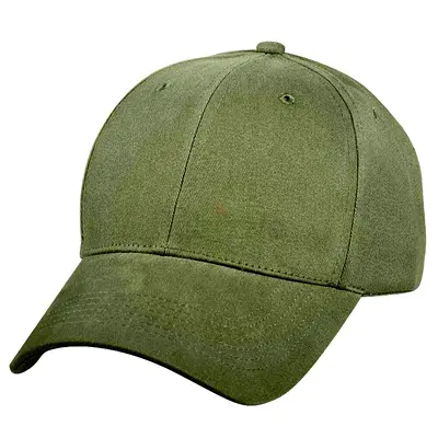 Olive Green Baseball Cap - Unisex Adjustable Hat