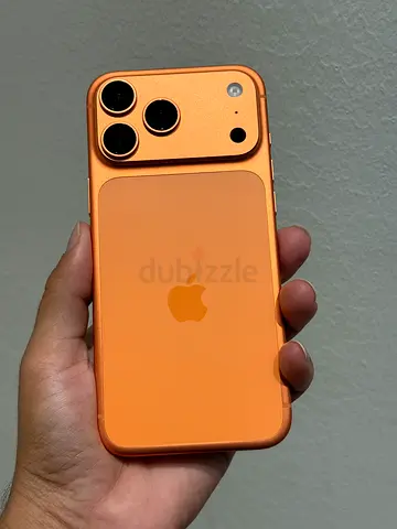 Apple iPhone 17 Pro Max 256GB Orange physical sim version under Apple Warranty