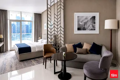 Furnished W/ Balcony | Canal + Pool View | Vacant