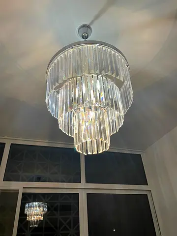 Crystal chandeliers
