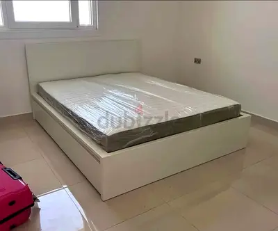 IKEA MALM King Size Bed + 2 Storage Drawers + Mattress
