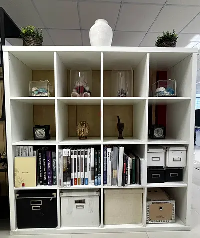 Ikea White 16 shelves